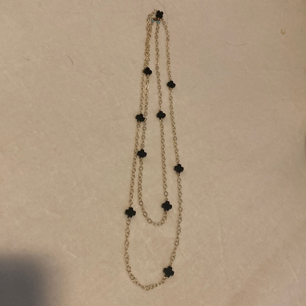 41" necklace simplicity chain gold - signature cross